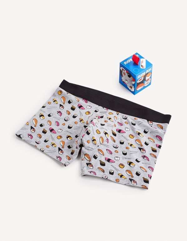 Celio Celio Boxer Shorts in Sushi Box Gift Box - Men's