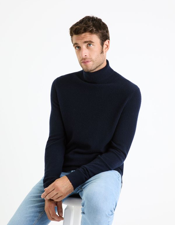 Celio Celio Cashmere Turtleneck Sweater Jehigh - Men