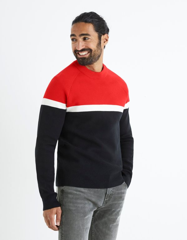 Celio Celio Coloured Sweater with Round Neckline - Men