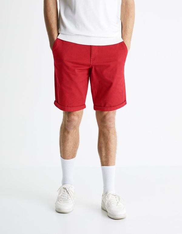 Celio Celio Cotton Chino Shorts Bochinobm - Men