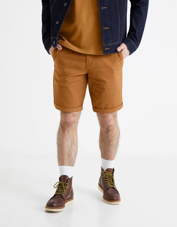 Celio Celio Cotton Chino Shorts Bochinobm - Men