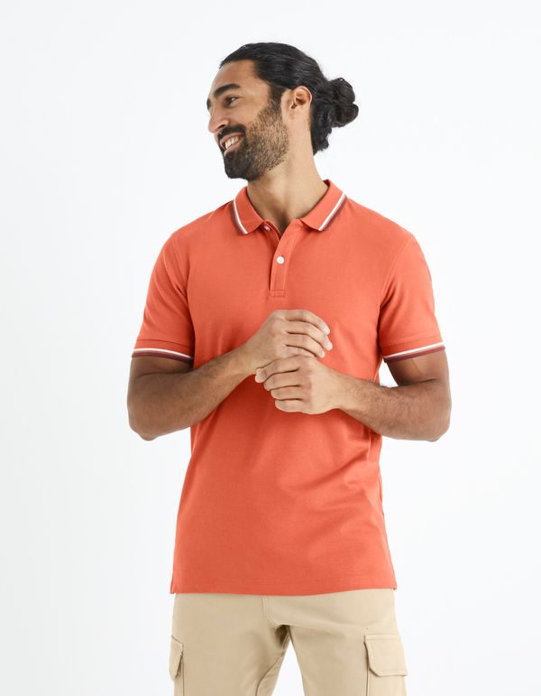 Celio Celio Cotton Polo T-Shirt Belina - Men