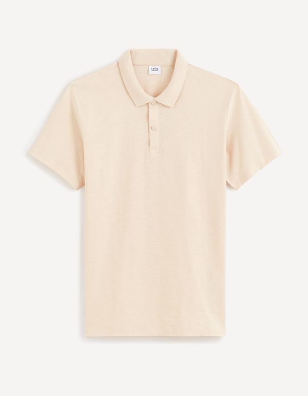 Celio Celio Cotton Polo T-Shirt Feflame - Men