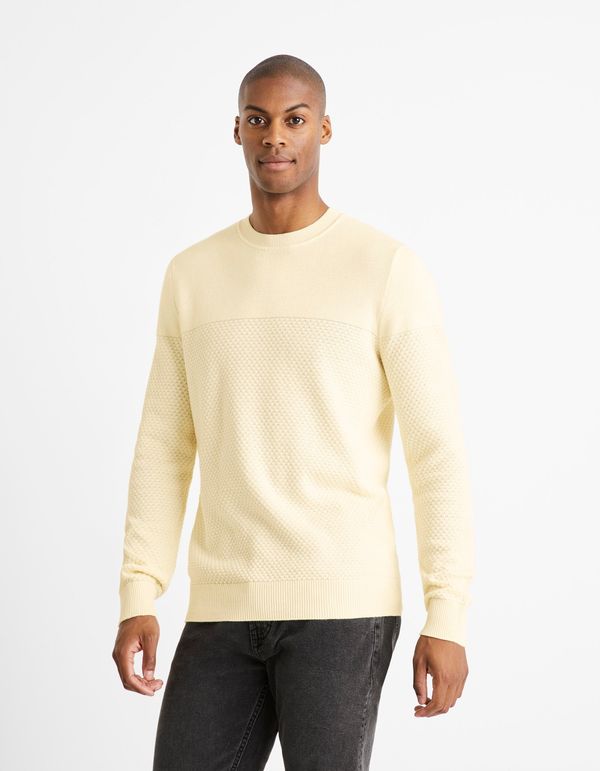 Celio Celio Cotton Sweater Cebbublo - Men