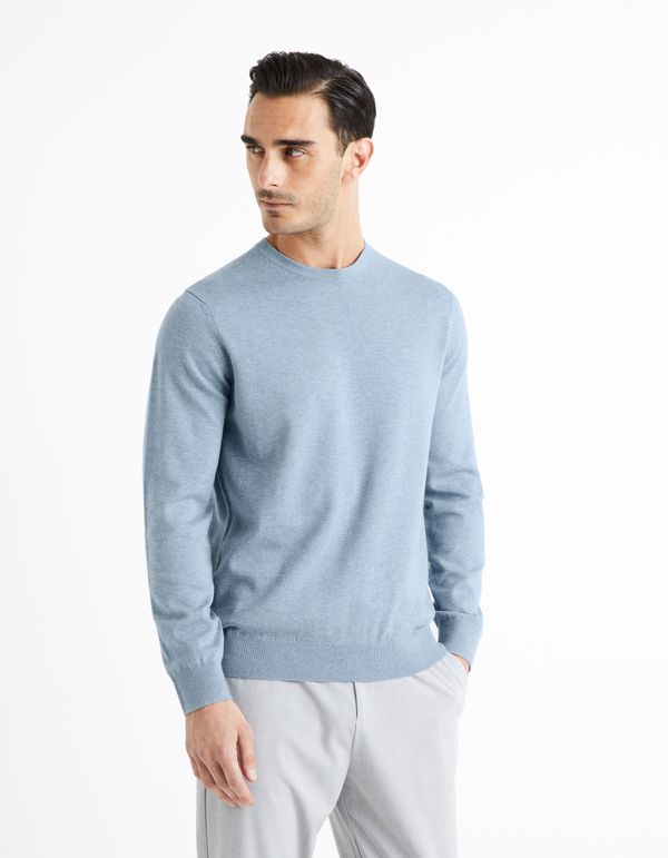 Celio Celio Cotton Sweater Decotonv - Men