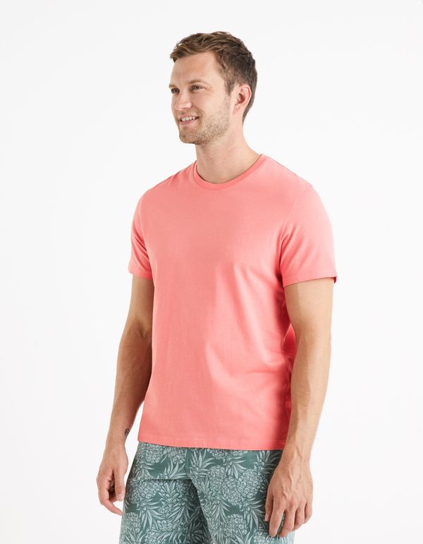 Celio Celio Cotton T-Shirt Tebase - Men