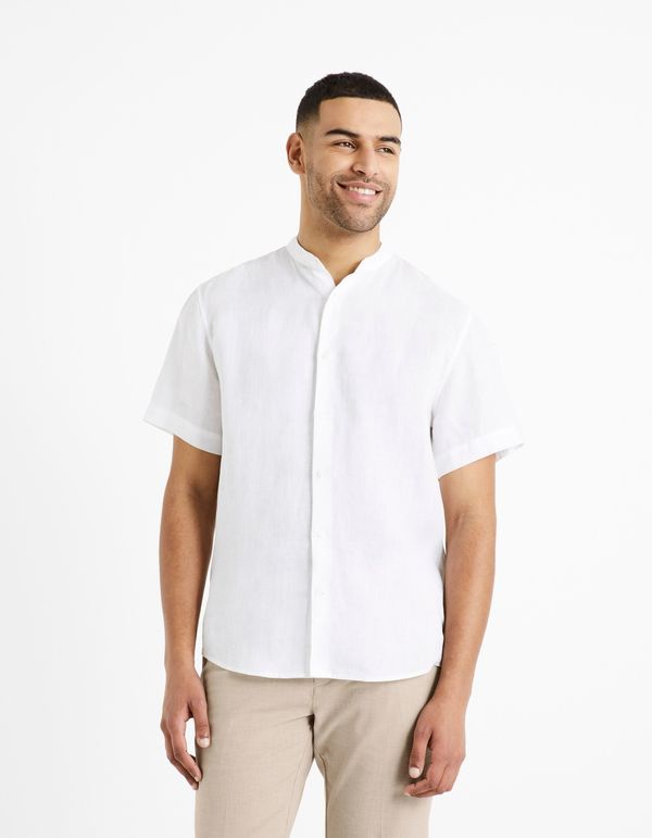 Celio Celio Damopoc Linen Shirt - Men