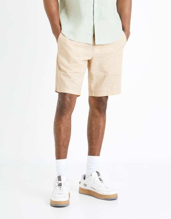 Celio Celio Dolincobm Linen Shorts - Men