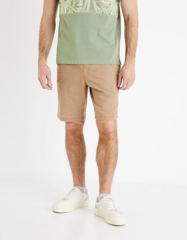 Celio Celio Dolincobm Linen Shorts - Men