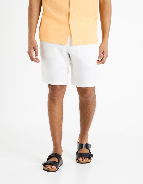 Celio Celio Dolinusbm Linen Shorts - Men