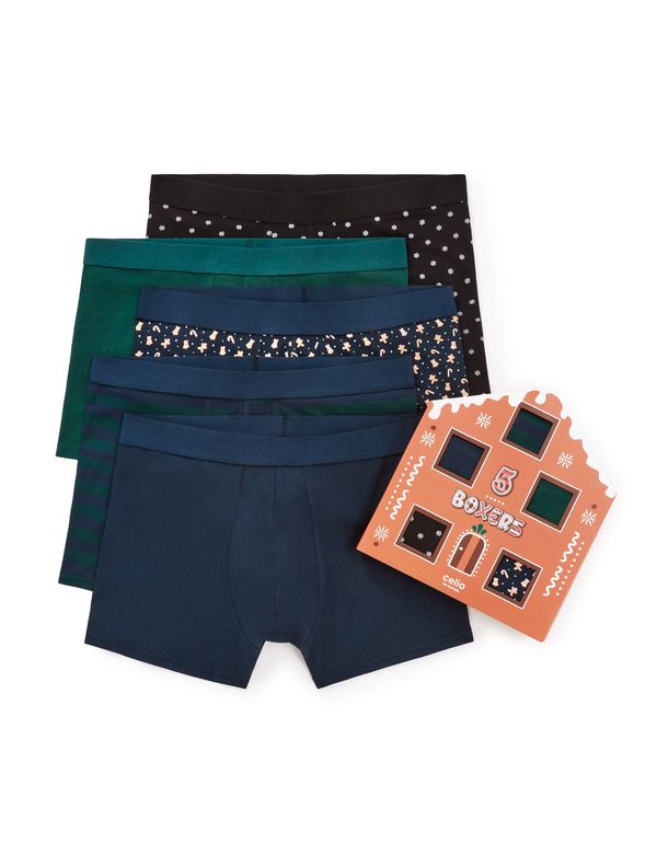 Celio Celio Gift set of boxers, 5pcs - Men's