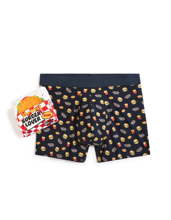 Celio Celio Gift set of Burger boxers - Men's