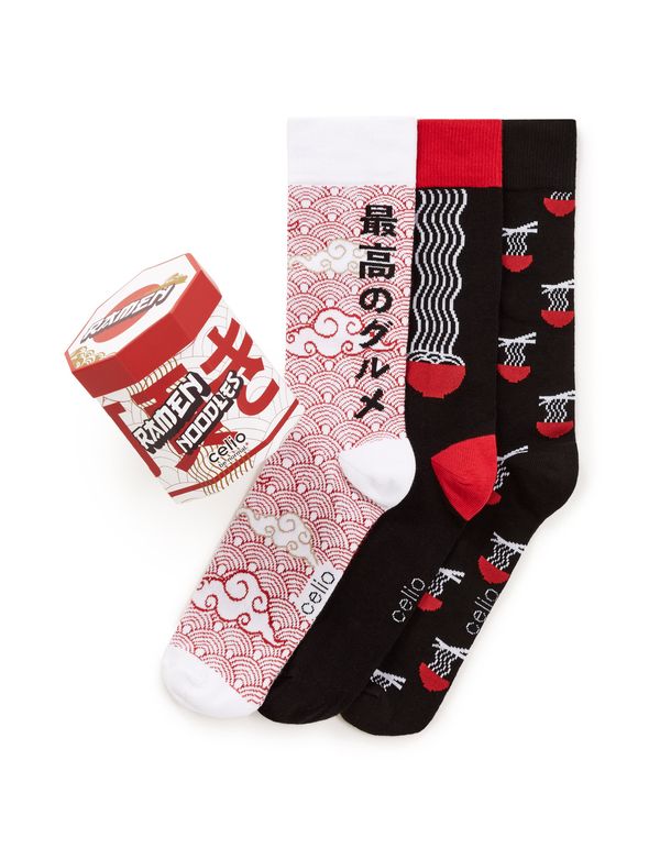 Celio Celio Gift set of Ramen socks, 3pcs - Men's