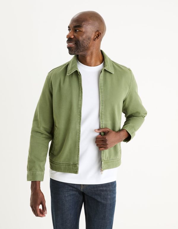 Celio Celio Gudean Green Men's Denim Jacket