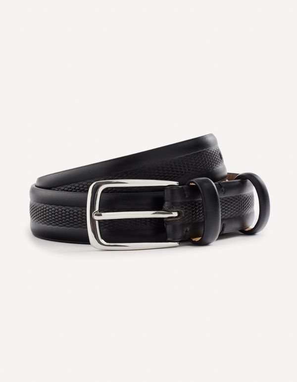 Celio Celio Leather belt Gisillage1 - Men