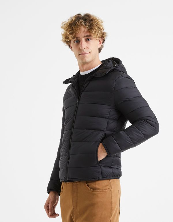 Celio Celio Lightweight Down Jacket with Hood - Men