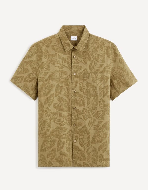 Celio Celio Linen Shirt Baovera - Men