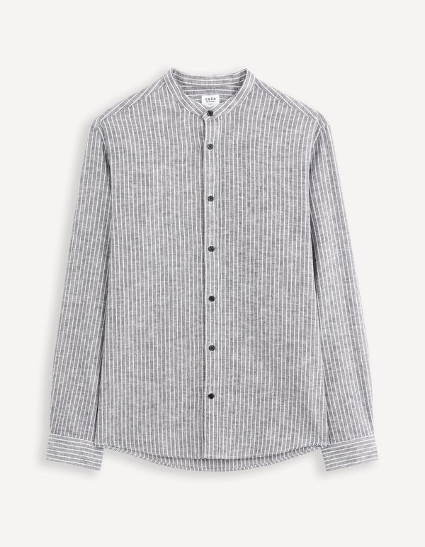 Celio Celio Linen shirt Galinco - Men's