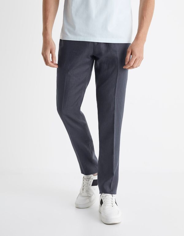 Celio Celio Linen Suit Pants - Men