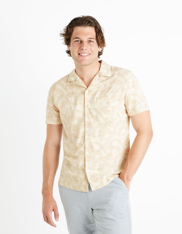 Celio Celio Patterned Shirt Davisco - Men