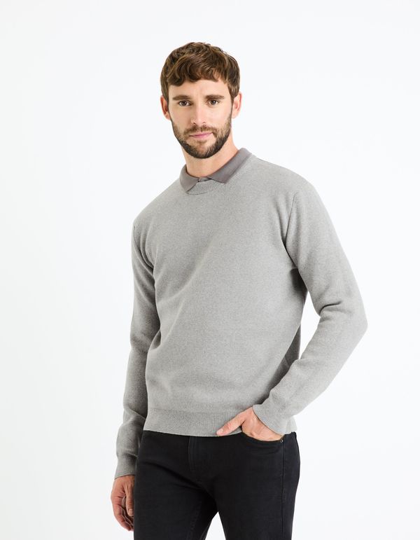 Celio Celio Plain Sweater Beclo - Men