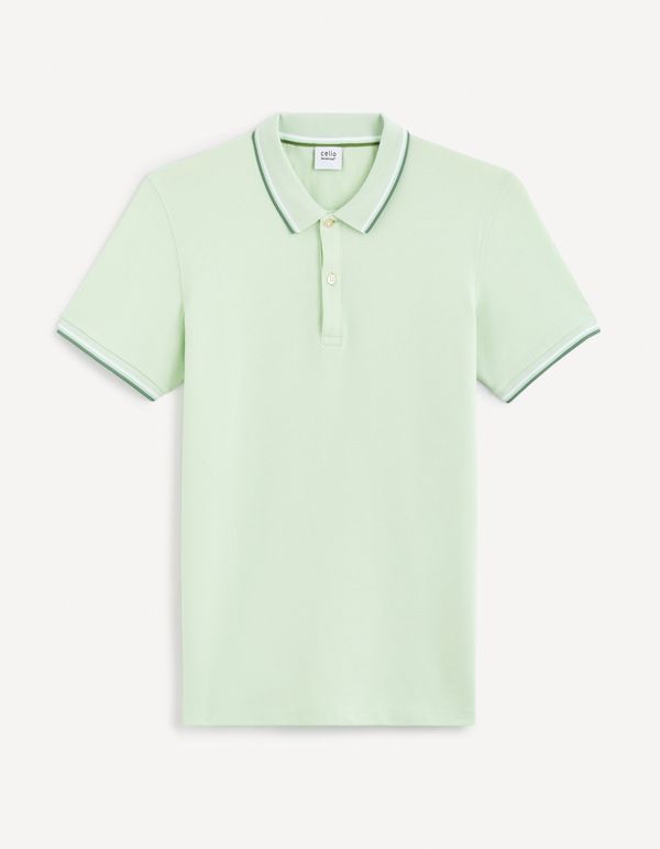 Celio Celio Polo Shirt pique Decolrayeb - Mens