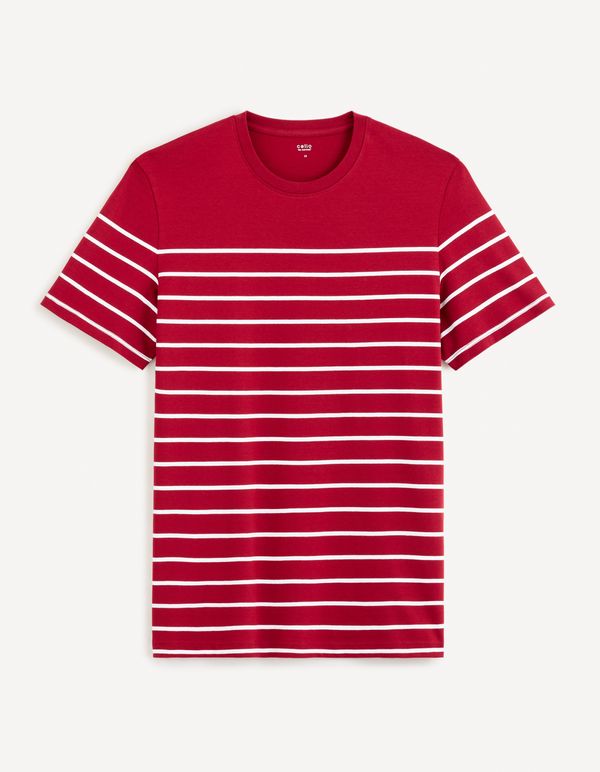 Celio Celio Striped T-Shirt Bebaser - Men
