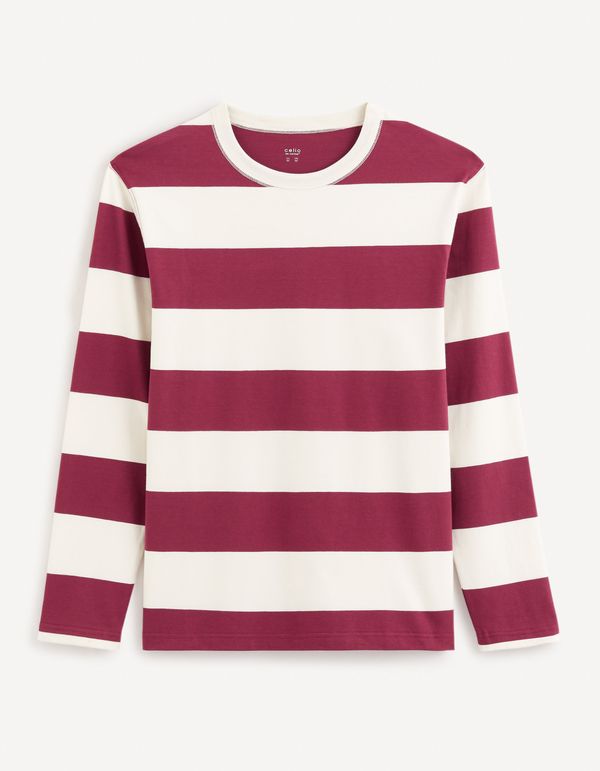 Celio Celio Striped T-Shirt Fecond - Men