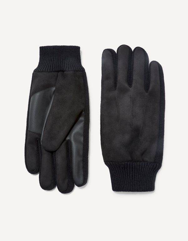 Celio Celio Suede Gloves Cigdaim - Men