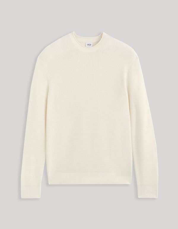 Celio Celio Sweater Cewaffle - Men