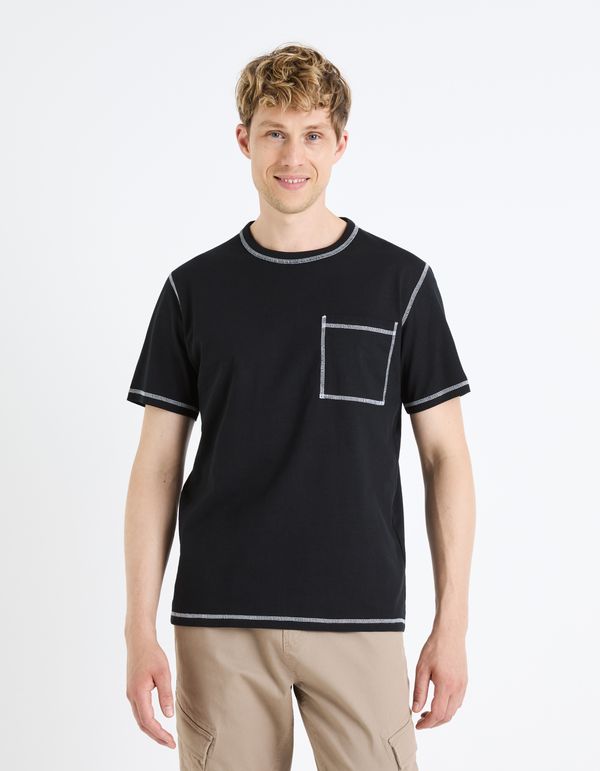 Celio Celio T-Shirt with Pocket Fecontrast - Men's