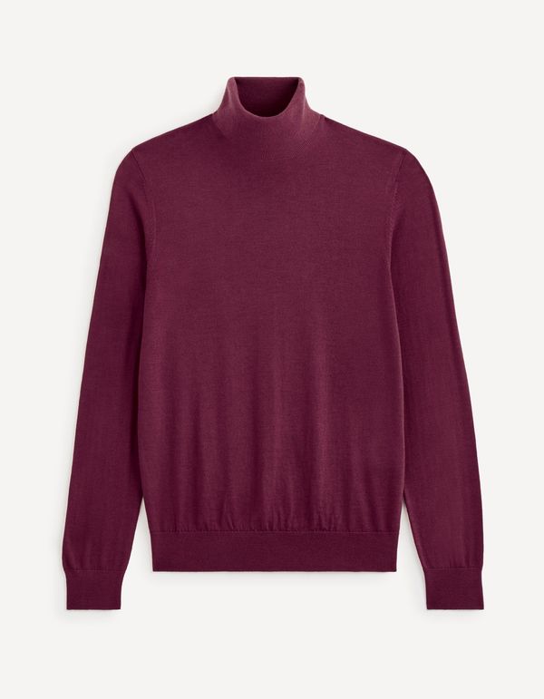 Celio Celio Wool sweater Menos with turtleneck - Men