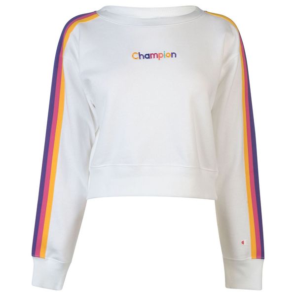Champion Champion Rainbow Tape Crew Sweater
