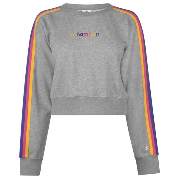 Champion Champion Rainbow Tape Crew Sweater