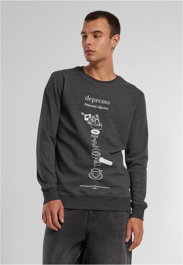 Mister Tee Charcoal Depresso Crewneck