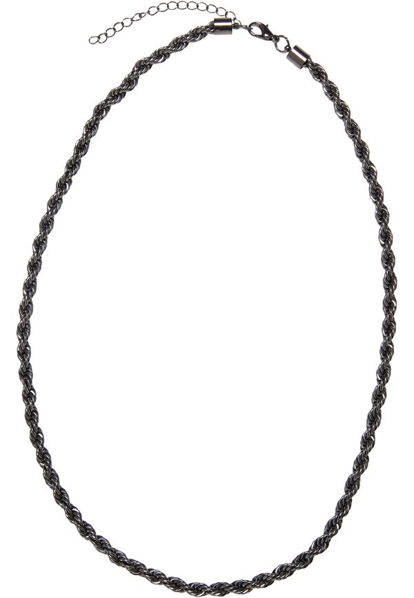 Urban Classics Accessoires Charon Intertwine gunmetal necklace