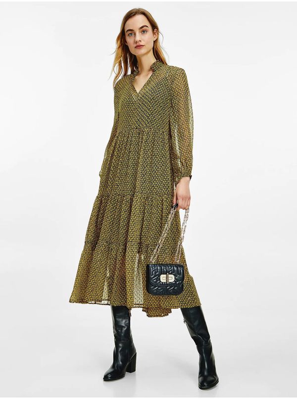 Tommy Hilfiger Chiffon Shift Midi Dress Tommy Hilfiger - Women