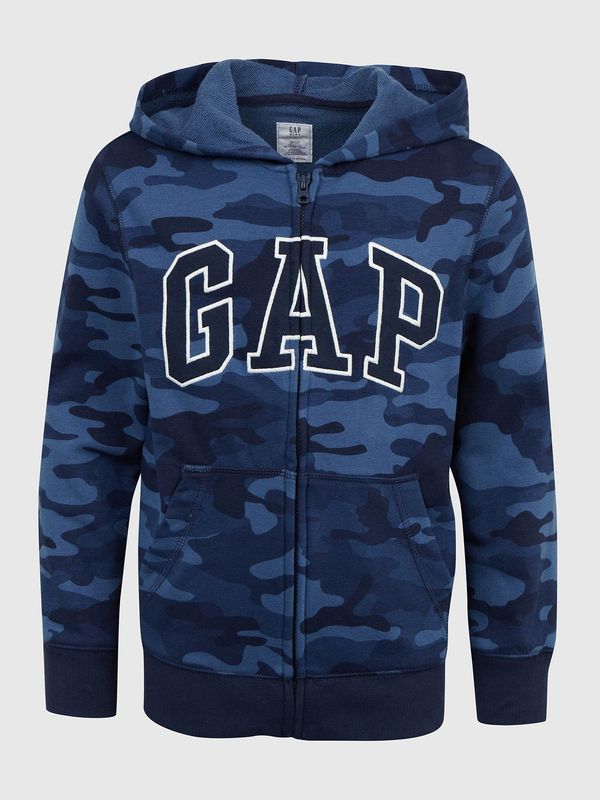 GAP Children's army sweatshirt with GAP logo - Boys