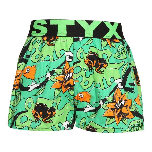 STYX Children's boxer shorts Styx art sports elastic tropic