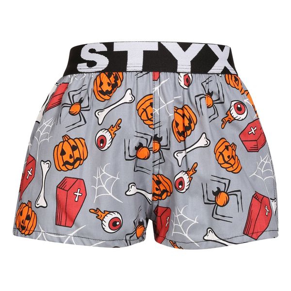 STYX Children's boxer shorts Styx art sports rubber Halloween coffins