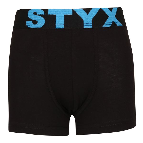 STYX Children's boxers Styx sports rubber black