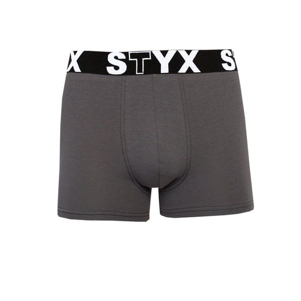 STYX Children's boxers Styx sports rubber dark gray