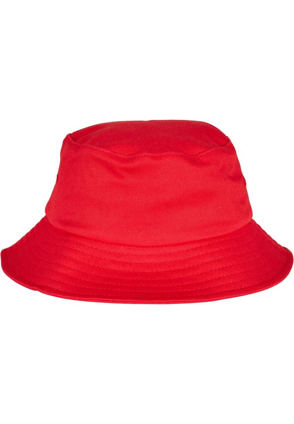 Flexfit Children's Cap Flexfit Cotton Twill Bucket, Red