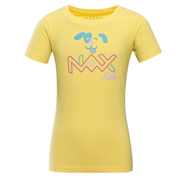 NAX Children's cotton T-shirt nax NAX LIEVRO aspen gold variant pa