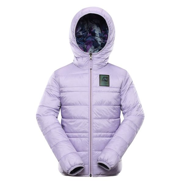 ALPINE PRO Children's double-sided jacket hi-therm ALPINE PRO EROMO pastel lilac variant pd