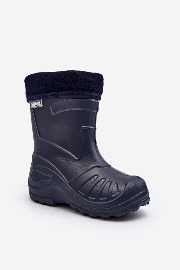 Kesi Children's insulated boots Befado Navy Blue