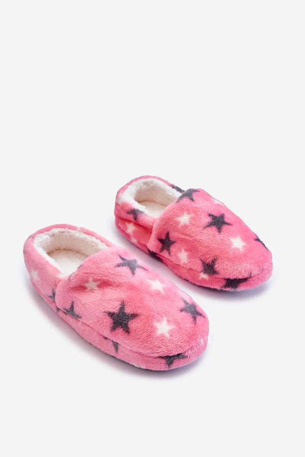Kesi Children's insulated flip-flops in Stars Pink Meyra