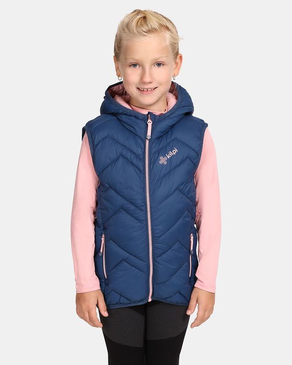 Kilpi Children's insulated vest Kilpi TOMM-JG Dark blue