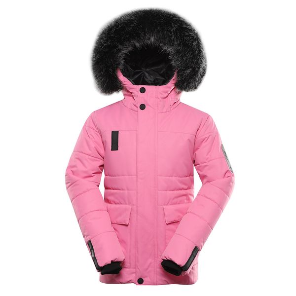 ALPINE PRO Children's jacket with ptx membrane ALPINE PRO WERDO pink cosmos