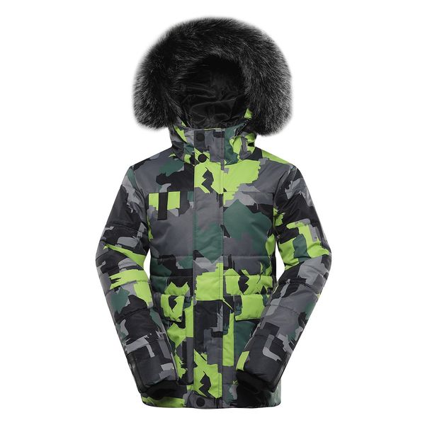 ALPINE PRO Children's jacket with PTX membrane ALPINE PRO WERDO smoked pearl variant pa